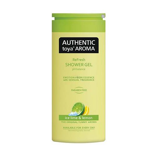 Authentic Toya Aroma Ice Lime & Lemon aromatický sprchový gel 400 ml