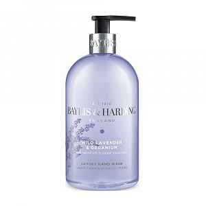 Baylis & Harding Tekuté mýdlo na ruce Levandule & Geranium 500 ml