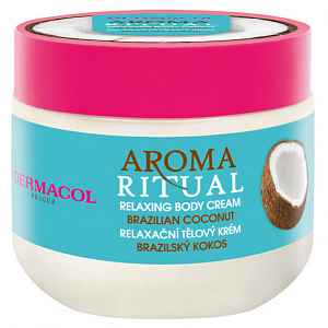 DERMACOL Aroma Rituals Kokos Relaxační tělový krém 300 ml