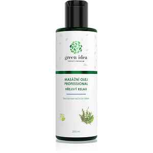 Green Idea Masážní olej hřejivý relax masážní olej 200 ml