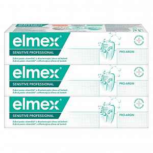 Elmex Sensitive Professional zubní pasta 3x75 ml