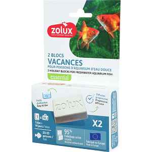 Blok krmný HOLIDAY pro akv.ryby 2x40g Zolux