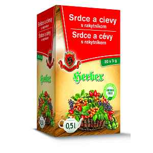 HERBEX Srdce a cévy s rakytníkem n.s.20x3g