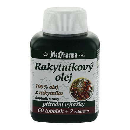 MedPharma Rakytníkový olej 60 mg tobolky 67