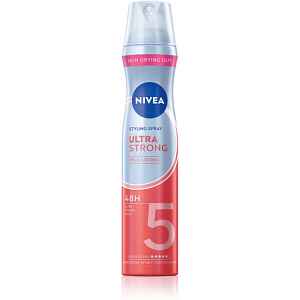 NIVEA Ultra Strong lak na vlasy s extra silnou fixací bez silikonů 250 ml