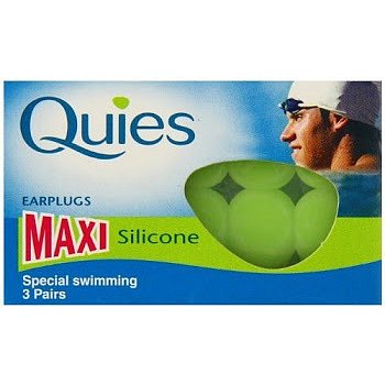 Quies Silik.chrániče sluchu MAXI 3 páry -plavání