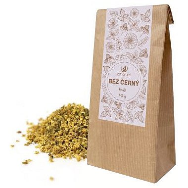 Allnature Černý bez květ 40g