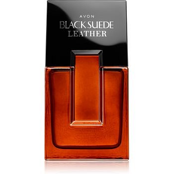 Avon Black Suede Leather toaletní voda pro muže 75 ml