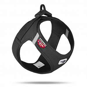Curli Postroj pro psy se sponou Air-Mesh Black XS, 3-5 kg