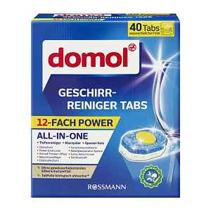 Domol Tablety do myčky All in One  40 ks