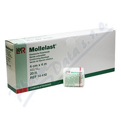 Obin.elast.fix. Mollelast 4cm x 4m 1ks