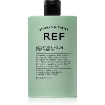 REF Weightless Volume kondicionér pro jemné a zplihlé vlasy pro objem od kořínků 245 ml