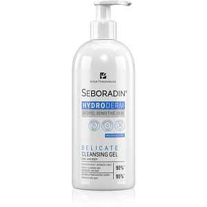 Seboradin Hydroderm jemný čisticí gel na tělo a obličej pro citlivou pleť 400 ml