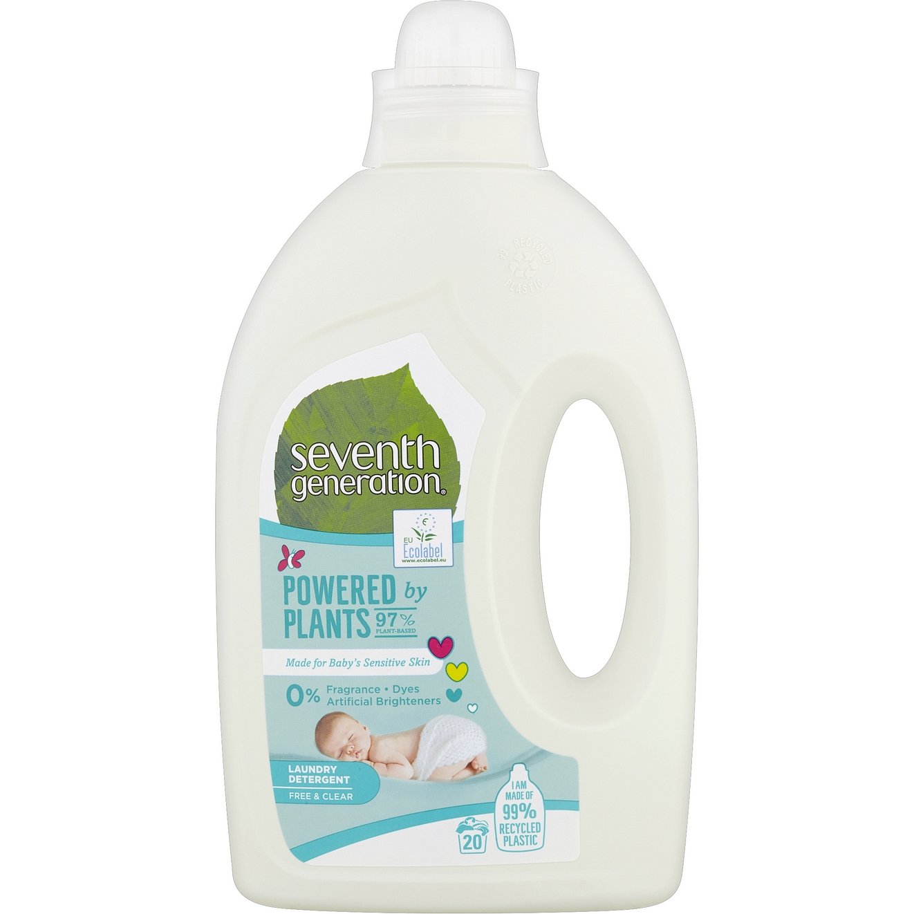SEVENTH GENERATION Prací gel Free&Clear Baby 20 praní