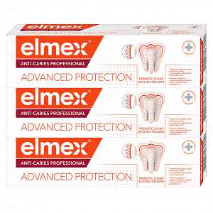 Elmex Caries Protection s aminfluoridem 3x75 ml
