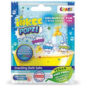 Craze Crackling Salts barvicí sůl do koupele pro děti 15 g
