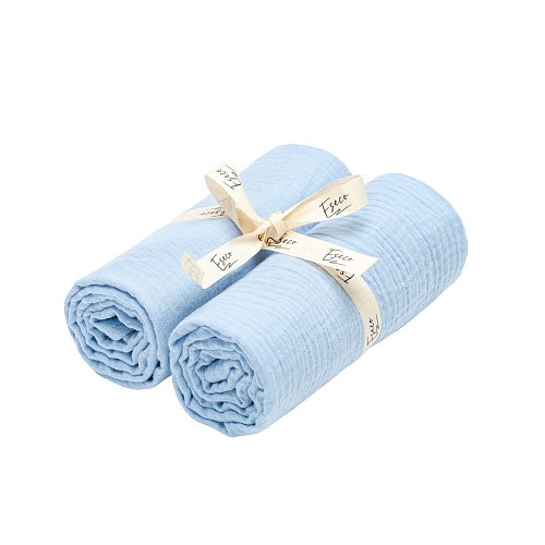 Eseco Mušelínové pleny blue 2ks