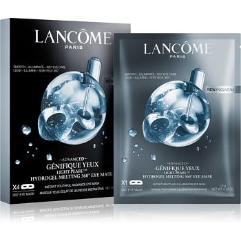 Lancôme Génifique Advanced Yeux Light-Pearl™ hydrogelová maska na oční okolí  4 ks