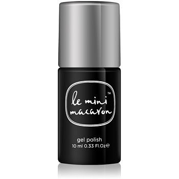 Le Mini Macaron Single Gel Polish gelový lak na nehty s použitím UV/LED lampy odstín Licorice 10 ml