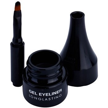 Pierre René Eyes Eyeliner gelové oční linky voděodolné odstín 01 Carbon Black  2,5 ml