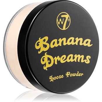 W7 Cosmetics Banana Dreams matující sypký pudr 20 g