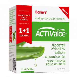 Barny´s ACTIValoe FORTE limitovaná edice 2x500 ml