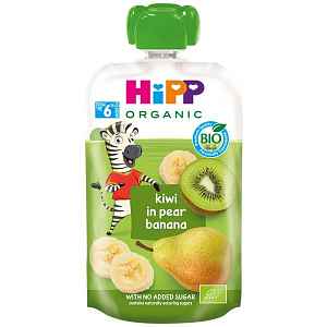 HiPP BIO 100% ovoce Hruška-Banán-Kiwi 100g