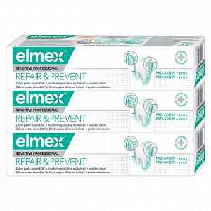 Elmex Sen.rof.Repair&Prevent zubní pasta 3x75 ml