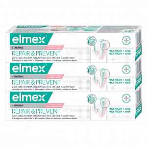 Elmex Sen.rof.Repair&Prevent zubní pasta 3x75 ml