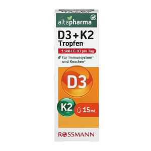 altapharma Kapky s vitaminy D a K, doplněk stravy 15 ml