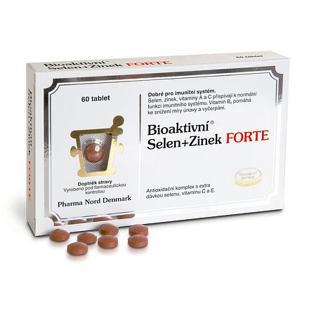Bioaktivní Selen+Zinek FORTE tablety 60