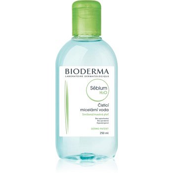 Bioderma Sébium H2O micelární voda pro mastnou a smíšenou pleť  250 ml