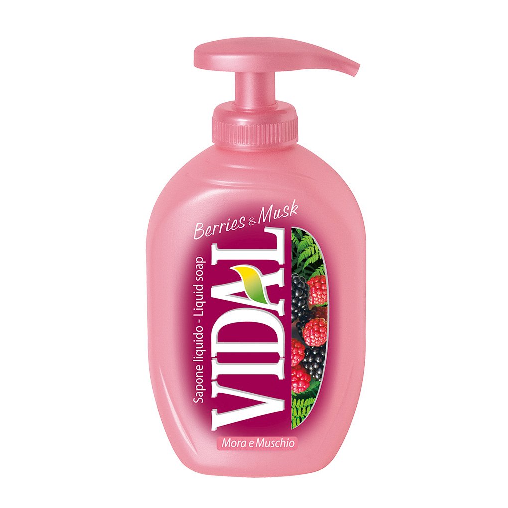 Vidal Berries & Musk tekuté mýdlo  300 ml