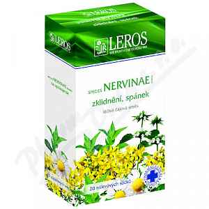 LEROS Species Nervinae Planta perorální léčivý čaj 20 x 1.5 g sáčky