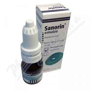 Sanorin emulze nas.gtt.eml. 1x10mlx1mg/ml