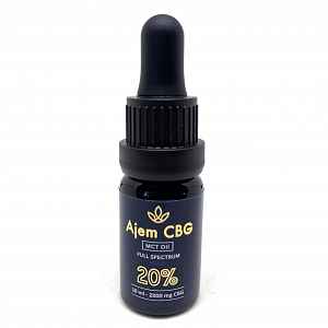 AjemFIT Fullspectrum CBG 20% (MCT olej) - 10ml