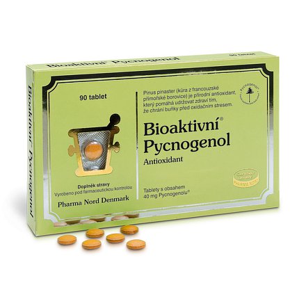 Bioaktivní Pycnogenol tablety 90