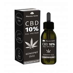 Cbd 10% Full Spectrum Konopný Olej 1000mg 10ml