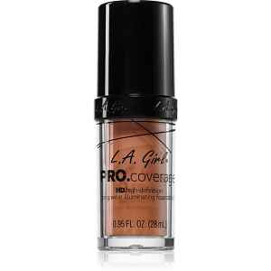 L.A. Girl Cosmetics PRO. Coverage rozjasňující tekutý make-up odstín Sand 28 ml