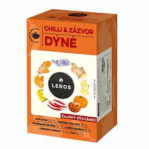 Leros Čajový dýchánek Chilli&zázvor&dýně 20x2 g