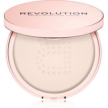 Makeup Revolution Conceal & Fix transparentní sypký pudr voděodolný odstín Light Yellow 13 g