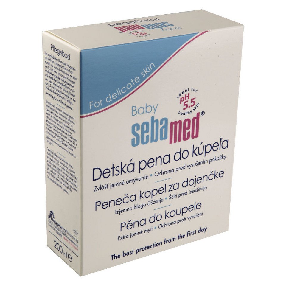 SEBAMED Dětská pěnová koupel 200ml