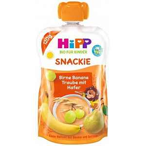 HiPP BIO Sport Hruška-Banán-Bíle hrozno-Oves 120g