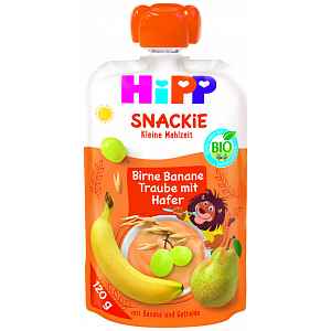 HiPP BIO Sport Hruška-Banán-Bíle hrozno-Oves 120g