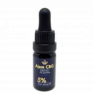 AjemFIT Fullspectrum CBG 5% (MCT olej) - 10ml