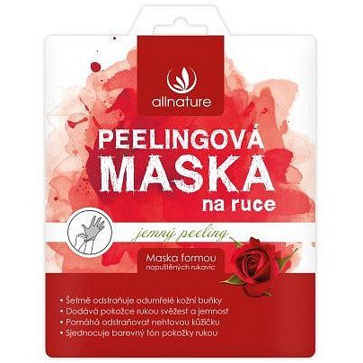 Allnature Maska jemná peelingová na ruce 36 ml (1 pár)
