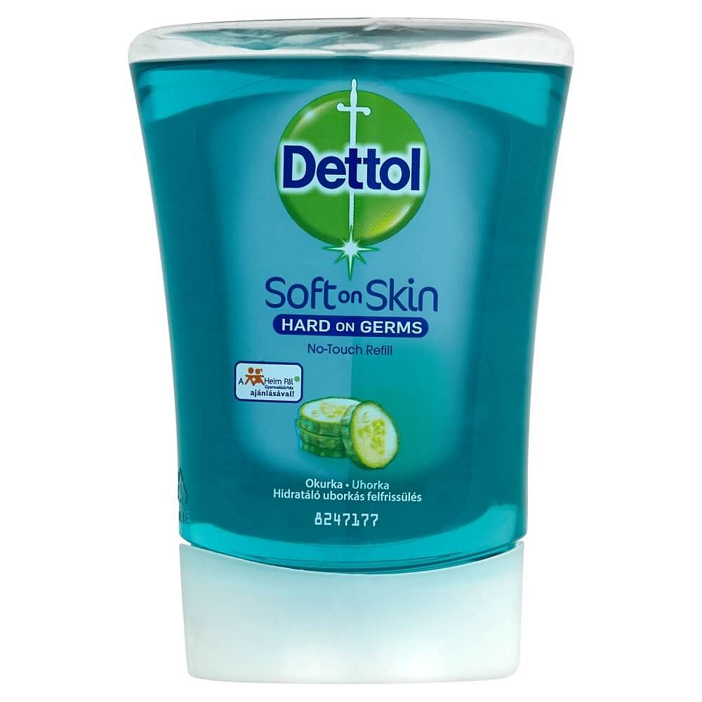 DETTOL antibakteriální mýdlo do bezdotykového dávkovače Okurka 250ml