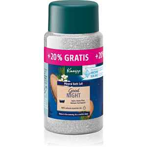 Kneipp Good Night sůl do koupele Swiss Stone Pine & Balsam Torchwood 600 g