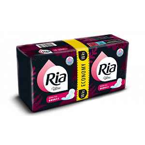 Ria Ultra Normal Plus Economy pack menstruační vložky 18 ks
