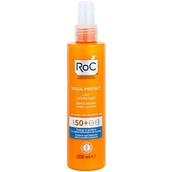 RoC Soleil Protect ochranné hydratační mléko ve spreji SPF 50+ 200 ml